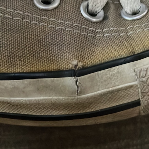 Grey Converse Low Top Size 8 - Picture 4 of 10